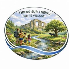 THIERS SUR THEVE, NOTRE VILLAGE.